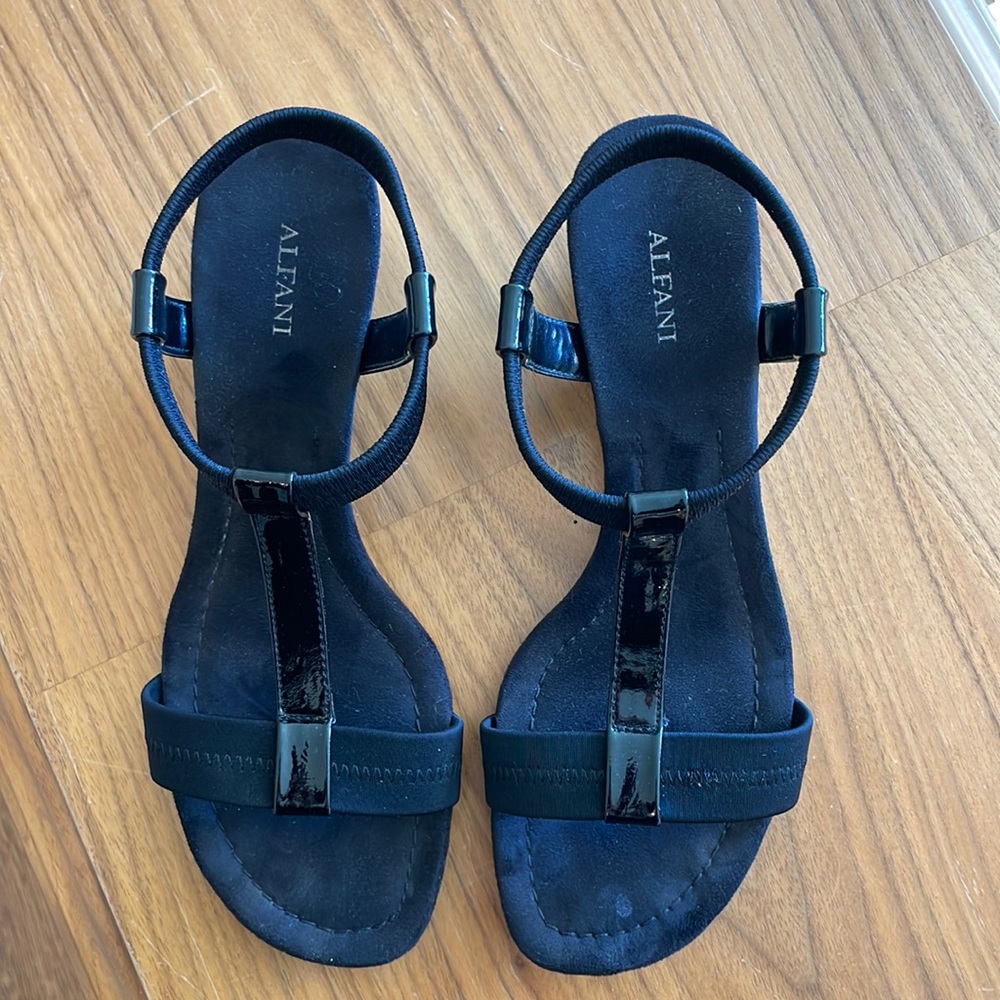 Alfani Step’N Flex Voyage Wedge Sandals
